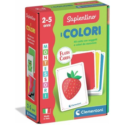 Clementoni Montessori Flashcards I Colori Clementoni Montessori Flashcards I Colori