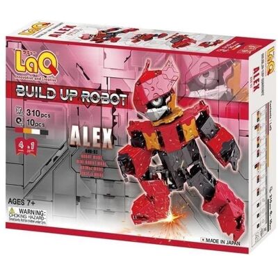 YOSHIRITSU LaQ BuildUpRobot Alex - Bausteine für Kinder 7+ YOSHIRITSU LaQ BuildUpRobot Alex - Bausteine für Kinder 7+