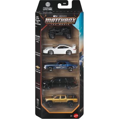 Mattel Matchbox 5er Movie Geschenkset Mattel Matchbox 5er Movie Geschenkset
