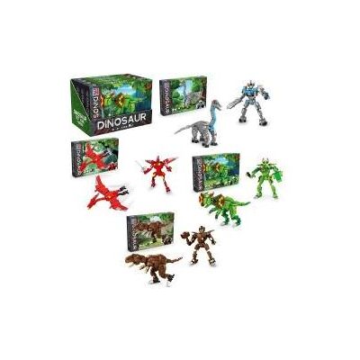 Trifox Dinosaurier-Roboter-Bausteine, 218 Teile Trifox Dinosaurier-Roboter-Bausteine, 218 Teile