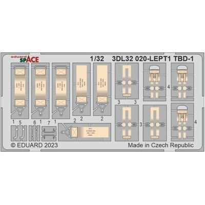 Eduard TBD-1 SPACE 1/32 TRUMPETER Eduard TBD-1 SPACE 1/32 TRUMPETER