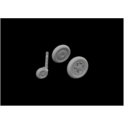 Eduard Bf 109G-2/G-4 wheels for bulged wings PRINT 1/72 Eduard Bf 109G-2/G-4 wheels for bulged wings PRINT 1/72