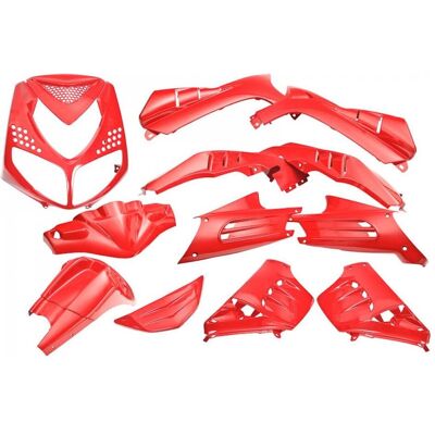 DMP plaatwerkset peugeot speedfight 13-delig ferrari rood DMP plaatwerkset peugeot speedfight 13-delig ferrari rood
