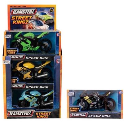 Teamsterz TZ Die-Cast Modell Speed Bike, 10 cm, ast Teamsterz TZ Die-Cast Modell Speed Bike, 10 cm, ast