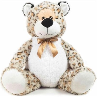 Decar Maxi Sitting Leopard 55cm - 100% Recycled Material Padding (55 cm) Decar Maxi Sitting Leopard 55cm - 100% Recycled Material Padding (55 cm)