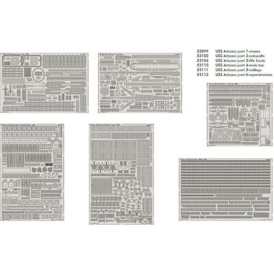 Eduard USS ARIZONA 1/200 -Part I. for Trumpeter Eduard USS ARIZONA 1/200 -Part I. for Trumpeter