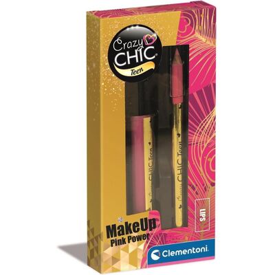 Clementoni Crazy Chic - Teen Lipgloss & Pencil - Pink Power (18832) Clementoni Crazy Chic - Teen Lipgloss & Pencil - Pink Power (18832)
