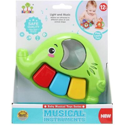 Trifox Ein musikalisches Elefantenspielzeug für ein Kleinkind Trifox Ein musikalisches Elefantenspielzeug für ein Kleinkind