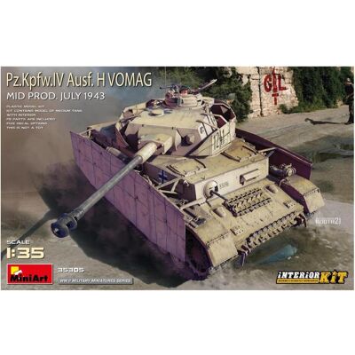 Mini art Pz.Kpfw.IV Ausf. H Vomag. Mid Prod. (July 1943) Interior Kit Mini art Pz.Kpfw.IV Ausf. H Vomag. Mid Prod. (July 1943) Interior Kit
