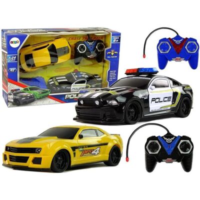 Lean Toys RC-Car-Set, Polizei und Chevrolet Lean Toys RC-Car-Set, Polizei und Chevrolet