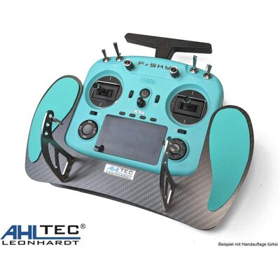 AHLtec Handauflage B Türkis für fast alle Senderpulte AHLtec Handauflage B Türkis für fast alle Senderpulte