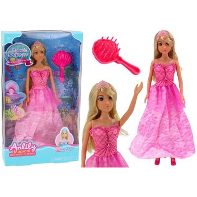Lean Toys Anlily Meerjungfrau-Puppe, rosa Lean Toys Anlily Meerjungfrau-Puppe, rosa