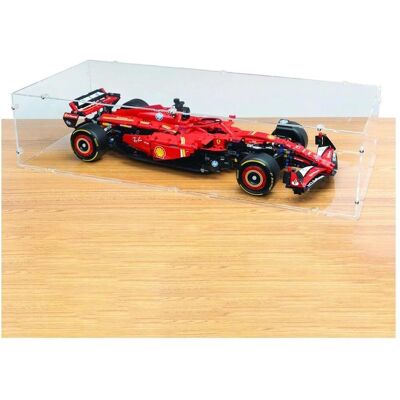 iDisplayit Acryl-Display für LEGO42207 Ferrari SF-24 F1 (mit klarem Boden, Stabelbar) iDisplayit Acryl-Display für LEGO42207 Ferrari SF-24 F1 (mit klarem Boden, Stabelbar)