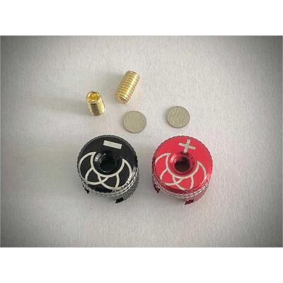 Absima Aluminium Heatsink Goldstecker Aufsätze (2) Absima Aluminium Heatsink Goldstecker Aufsätze (2)
