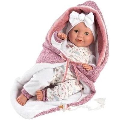 Llorens Heidi 42cm Puppe - Weiche bewegliche Baby mit Schal Llorens Heidi 42cm Puppe - Weiche bewegliche Baby mit Schal