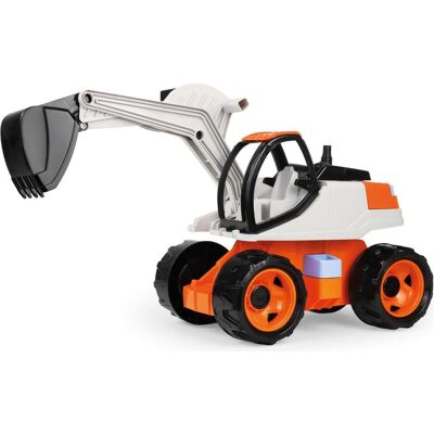 Lena GIGA TRUCKS Bagger Pro, orange/beige, Schaukarton Lena GIGA TRUCKS Bagger Pro, orange/beige, Schaukarton