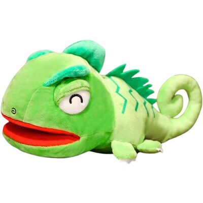 Lean Toys Plüsch-Maskottchen-Marionette mit grünem Drachen, 30 cm Lean Toys Plüsch-Maskottchen-Marionette mit grünem Drachen, 30 cm