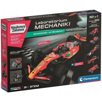 Clementoni Naukowa Zabawa - Laboratorium mechaniki: Samochód wyścigowy Clementoni Naukowa Zabawa - Laboratorium mechaniki: Samochód wyścigowy
