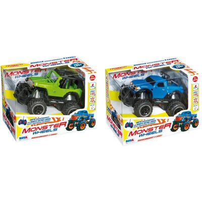 Rs Toys AUTO RADIOCOMANDATE MONSTER WHEELS 3 ASS.TE SC. 1:43 Rs Toys AUTO RADIOCOMANDATE MONSTER WHEELS 3 ASS.TE SC. 1:43