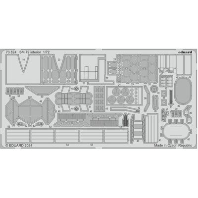Eduard SM.79 interior ITALERI Eduard SM.79 interior ITALERI