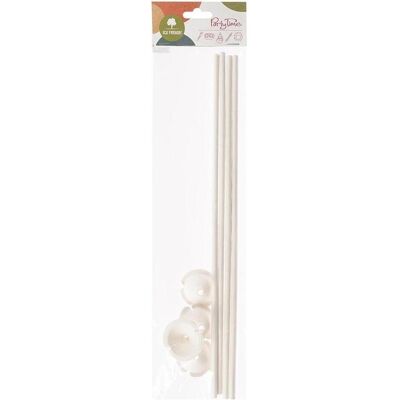 Teka Papierballonstäbe 4 Stk (4x) Teka Papierballonstäbe 4 Stk (4x)