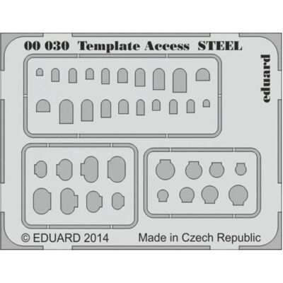 Eduard Template Access STEEL Eduard Template Access STEEL