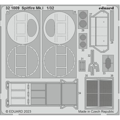 Eduard Spitfire Mk.I 1/32 KOTARE Eduard Spitfire Mk.I 1/32 KOTARE