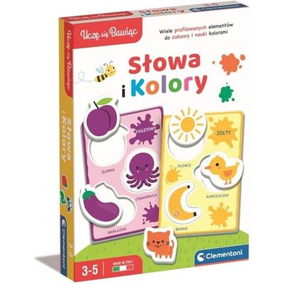 Clementoni Ich lerne durch Spielen Wörter und Farben Clementoni Ich lerne durch Spielen Wörter und Farben
