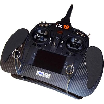 AHLtec senderpult spektrum ix12 / dx9 carbon mit standard senderpultbügel, ohne handauflagen AHLtec senderpult spektrum ix12 / dx9 carbon mit standard senderpultbügel, ohne handauflagen
