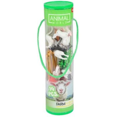 Toi-Toys Animal World Bauernhof-Spielset - 14 Teile. Toi-Toys Animal World Bauernhof-Spielset - 14 Teile.