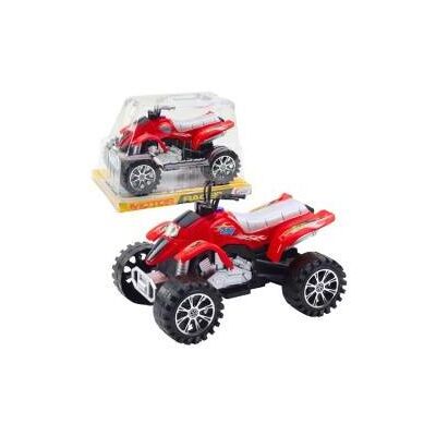 Lean Toys Lean Off-Road Quad Mit Antrieb Profilierte Räder Rot Lean Toys Lean Off-Road Quad Mit Antrieb Profilierte Räder Rot