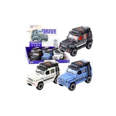 Lean Toys Geländewagen mit Antrieb und zu öffnenden Türen Lean Toys Geländewagen mit Antrieb und zu öffnenden Türen