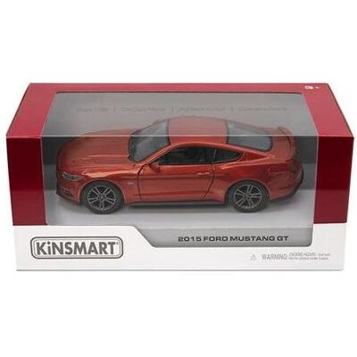 Kinsmart KINS Die-cast Modell 2015 Ford Mustang GT, 1:38, ast 4 Kinsmart KINS Die-cast Modell 2015 Ford Mustang GT, 1:38, ast 4
