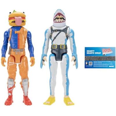 Fortnite - Victory Duo Mode Figures 30Cm - Beef Boss & Chomp Sr. Fortnite - Victory Duo Mode Figures 30Cm - Beef Boss & Chomp Sr.