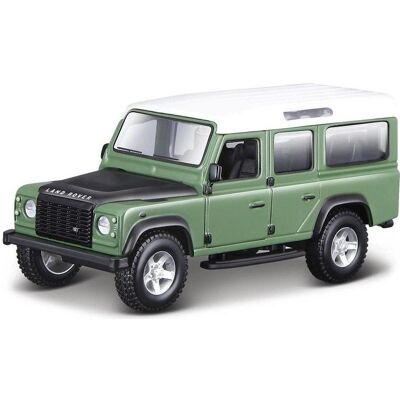 Bburago 18/43029 Land Rover Defender 110 scale 1:32 metallic (Asst.18/43100,18/43000) Green or Orang Bburago 18/43029 Land Rover Defender 110 scale 1:32 metallic (Asst.18/43100,18/43000) Green or Orang