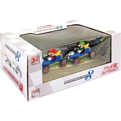Revell Super Mario Pull Back Rennwagen Mach 8 Revell Super Mario Pull Back Rennwagen Mach 8
