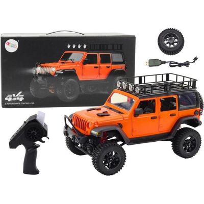 No Name Auto terenowe R/C 2.4G nap?d 4x4 pomara?czowy (RTR Ready-to-Run) No Name Auto terenowe R/C 2.4G nap?d 4x4 pomara?czowy (RTR Ready-to-Run)