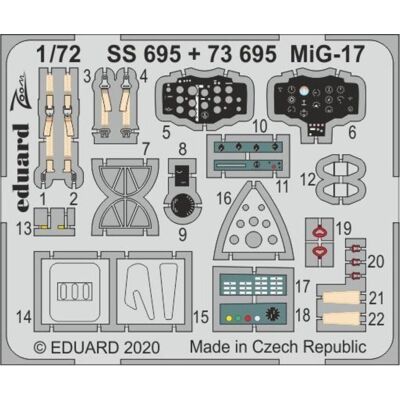 Eduard MiG-17 for Airfix Eduard MiG-17 for Airfix
