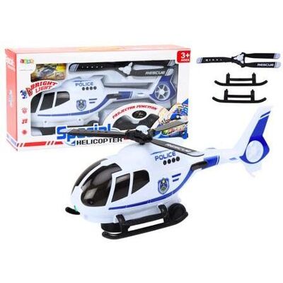 Lean Toys Polizeihubschrauber mit Licht und Ton Lean Toys Polizeihubschrauber mit Licht und Ton