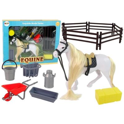 Lean Toys Pferdefigur Kämmpferd Homestead Zubehör Lean Toys Pferdefigur Kämmpferd Homestead Zubehör