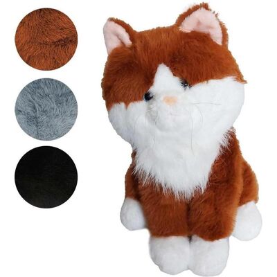 MADE Plüsch sitzende Katze 35cm Mix (35 cm) MADE Plüsch sitzende Katze 35cm Mix (35 cm)