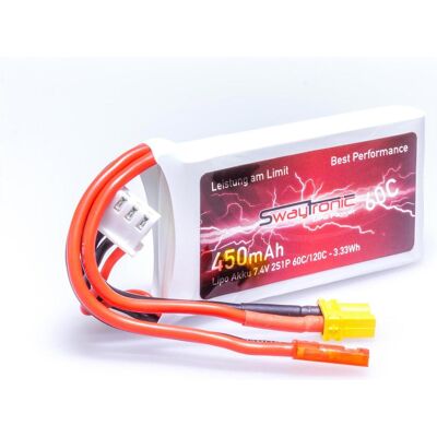 Swaytronic Sway-FPV 2S (450 mAh, 7.40 V) Swaytronic Sway-FPV 2S (450 mAh, 7.40 V)
