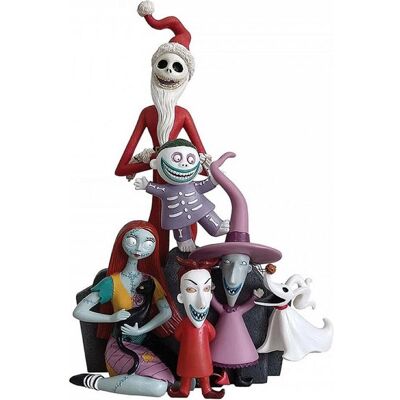 Showcase Collection Enesco Disney Showcase The Nightmare Before Christmas Character Pyramid Figurine, 9 Inch, Multicolor Showcase Collection Enesco Disney Showcase The Nightmare Before Christmas Character Pyramid Figurine, 9 Inch, Multicolor