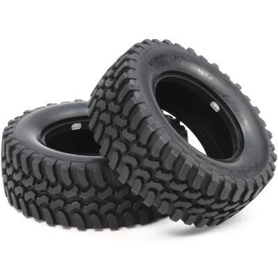 Tamiya 1:10 CC-01 Mud-Block Off-Road Reifen (2) Tamiya 1:10 CC-01 Mud-Block Off-Road Reifen (2)