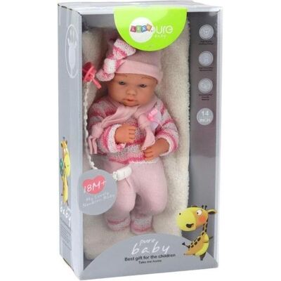 Viking Choice Babypuppe - Rosa Kleidung - Bewegliche Gliedmaßen - Zubehör Viking Choice Babypuppe - Rosa Kleidung - Bewegliche Gliedmaßen - Zubehör