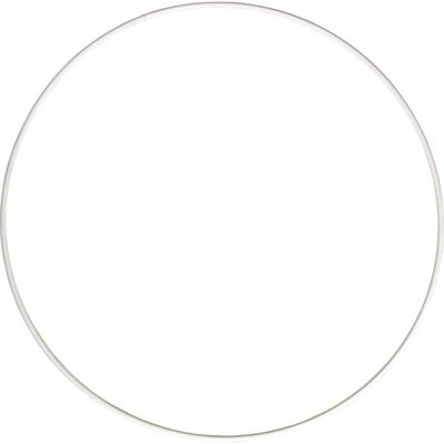 Rayher Metallringe, beschichtet, wei, 22cm Rayher Metallringe, beschichtet, wei, 22cm