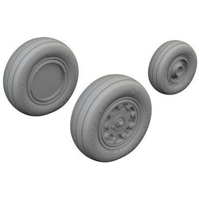 Eduard F-5E/F/N wheels AFV CLUB Eduard F-5E/F/N wheels AFV CLUB