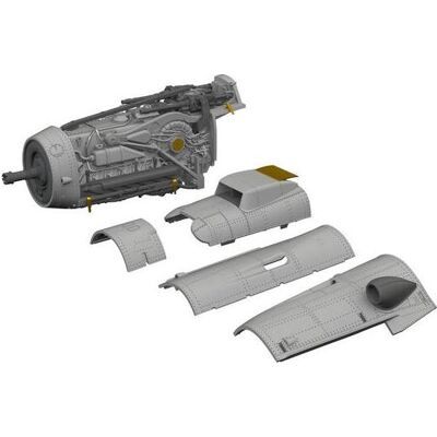 Eduard Bf 109K-4 engine PRINT 1/72 for Eduard Bf 109K-4 engine PRINT 1/72 for
