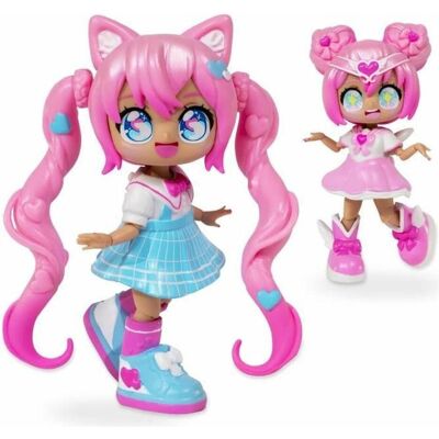 Bandai Spielfigur animakii switch & Swap Mädchen/Schulmädchen Bandai Spielfigur animakii switch & Swap Mädchen/Schulmädchen