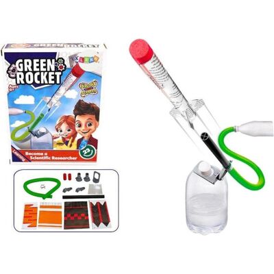Lean Toys Ökologische Druckluftrakete 23-teilig Lean Toys Ökologische Druckluftrakete 23-teilig